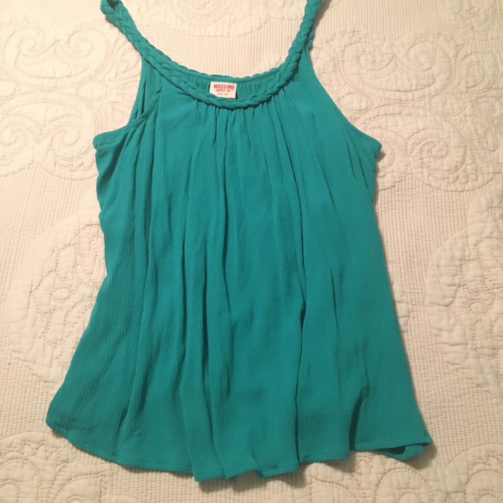 Missimo turquoise braided tank small